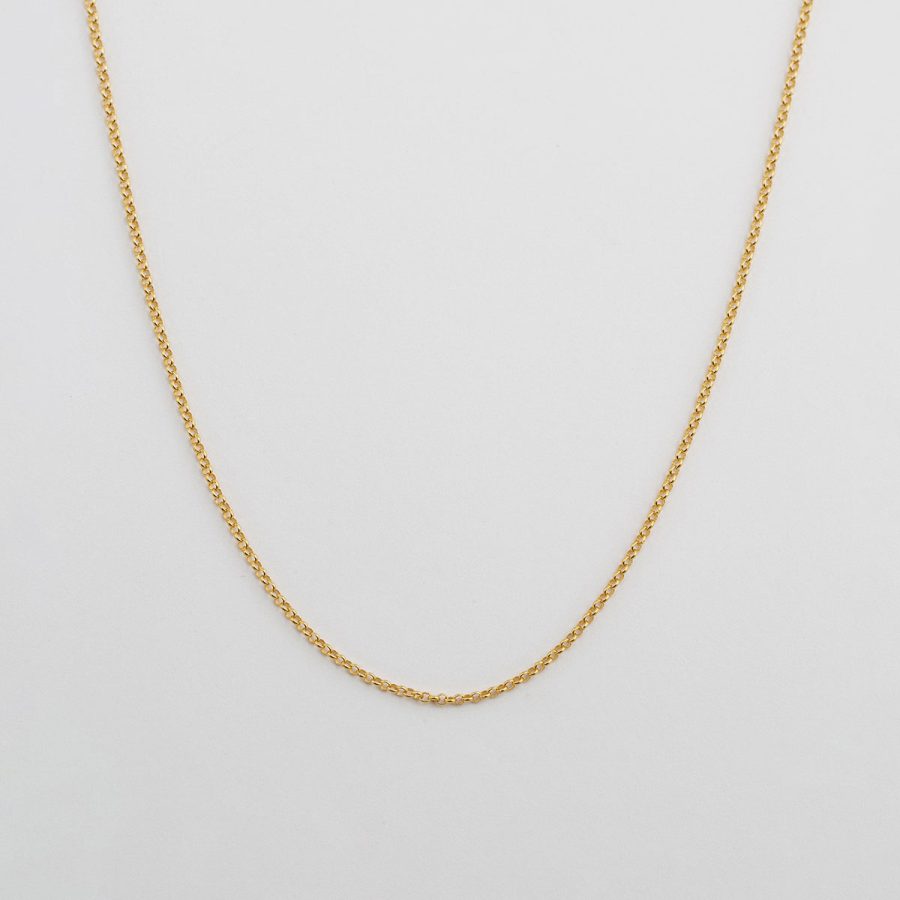 Syster P - Beloved Long Rolo Chain Guld