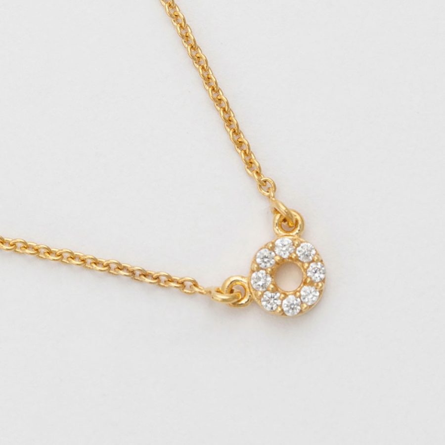 Syster P - Halsband Mini O Guld - Bild 2