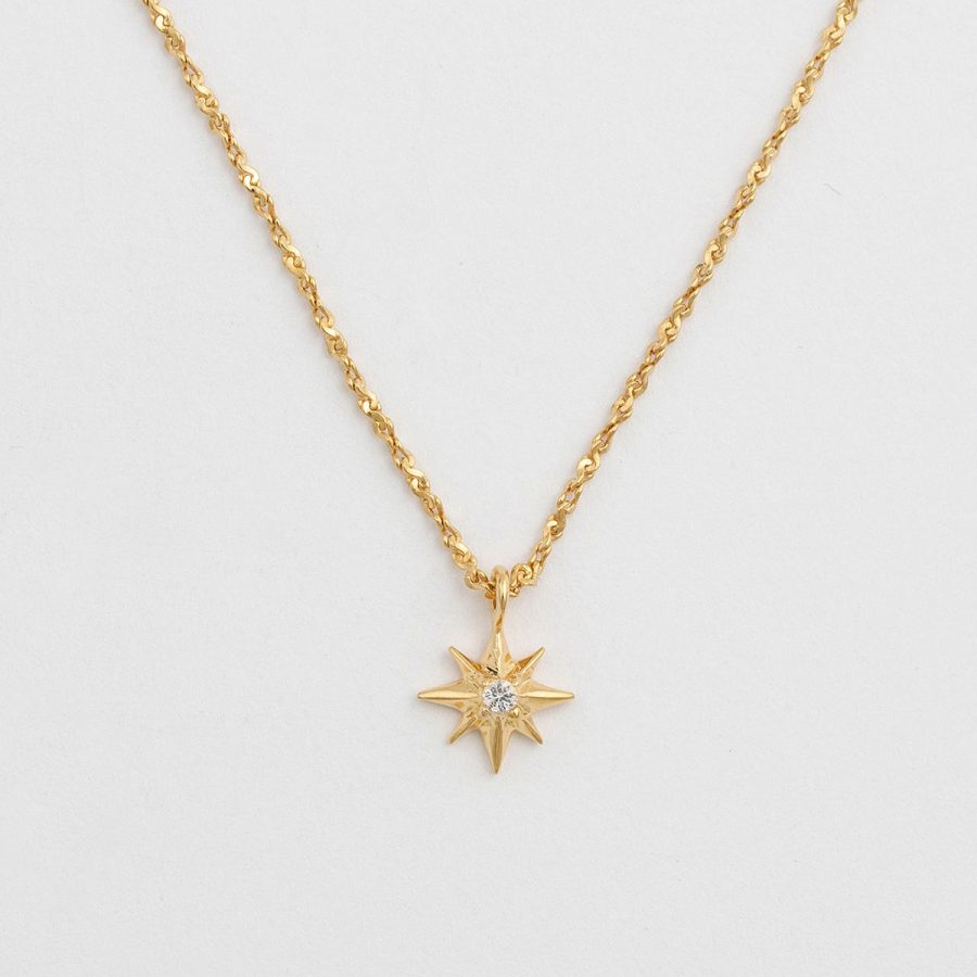 Syster P - Halsband North Star Short Guld