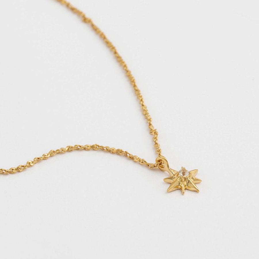 Syster P - Halsband North Star Short Guld - Bild 2