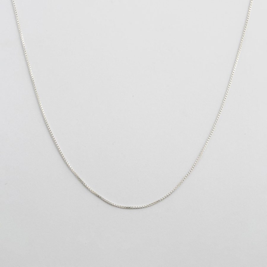 Syster P - Beloved Short Box Chain Silver