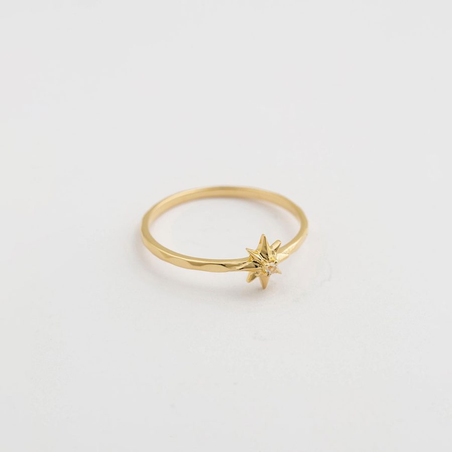 Syster P - Ring North Star Small Guld