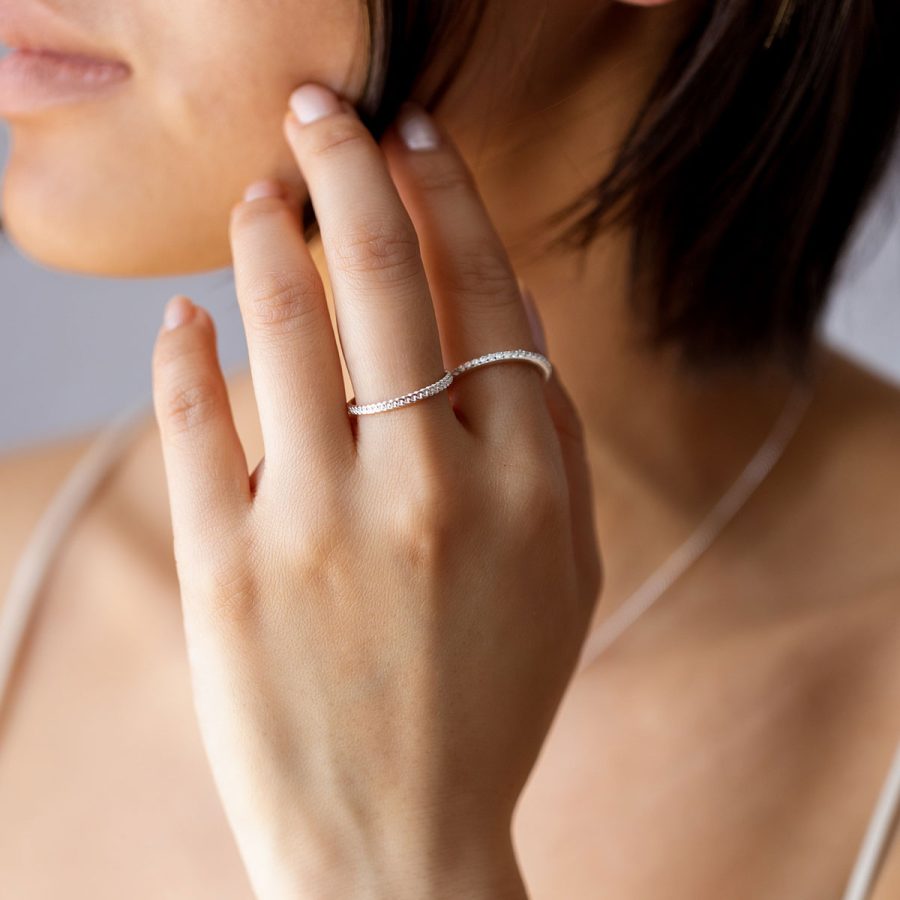 Syster P - Ring Tiny Chain Silver - Bild 2