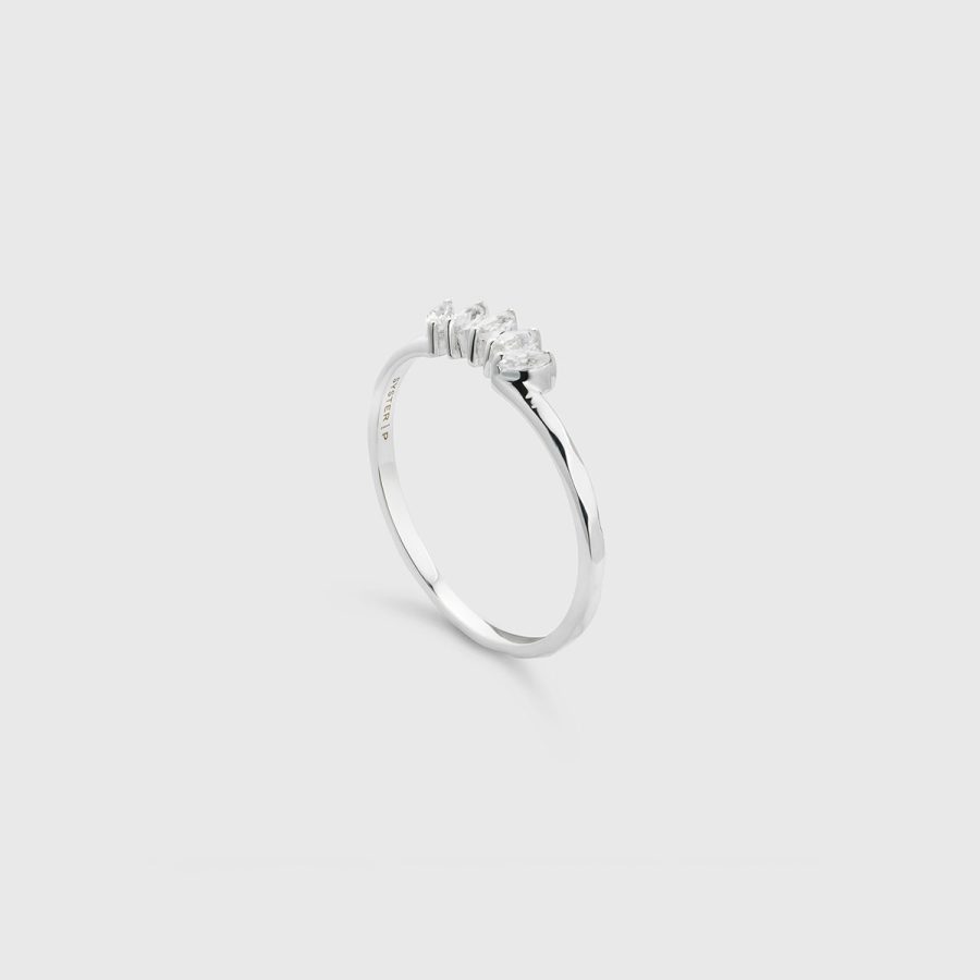 Syster P - Ring Theodora Silver White Topaz - Bild 3