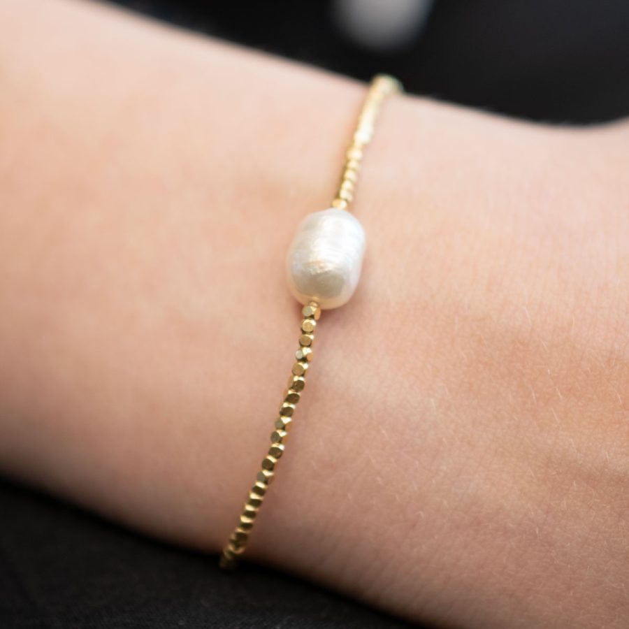 IBU Jewels - Armband Peggy Queen Pearl