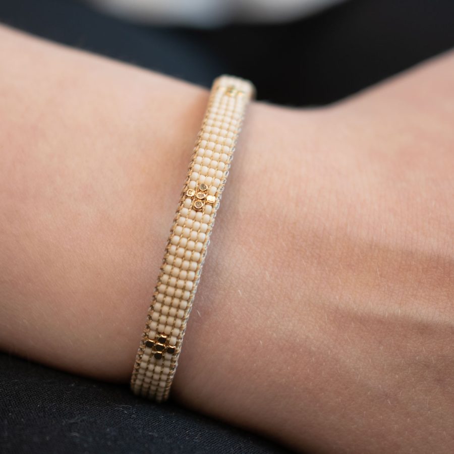 IBU Jewels - Armband Little Star Cream