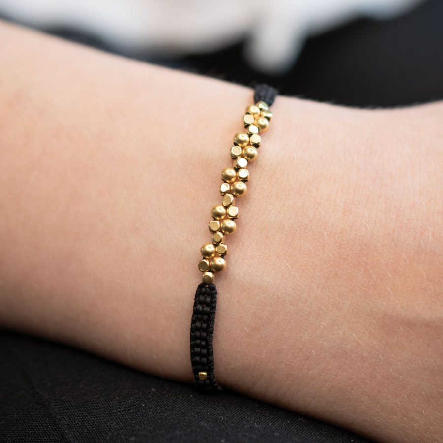 IBU Jewels - Armband Jill Bunch Black