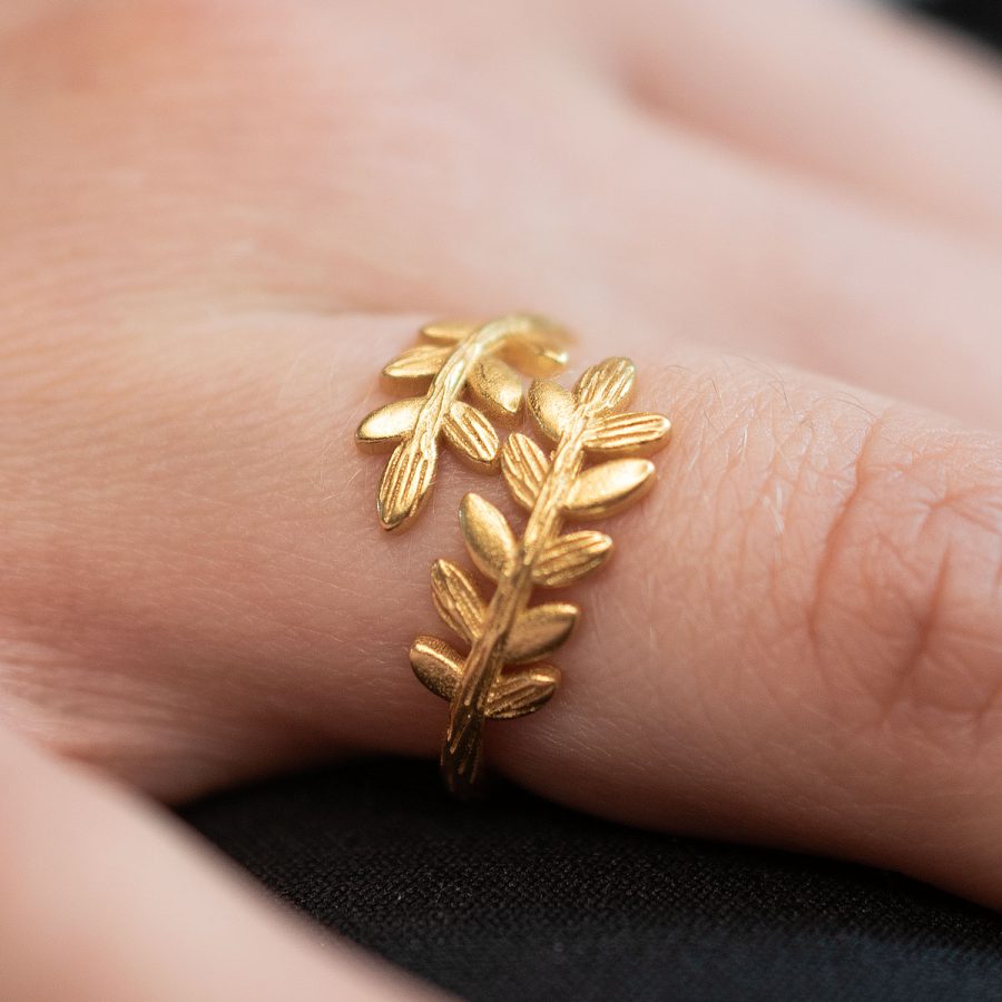 IBU Jewels - Ring Leaves