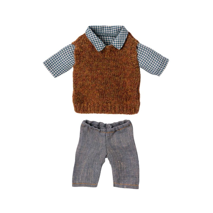 Maileg - Shirt Slipover and pants for Teddy Dad