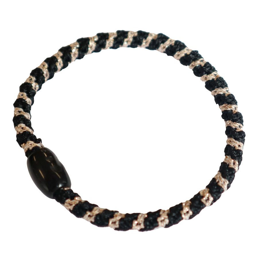 Annica Vallin - Hårsnodd Mini Black Gold