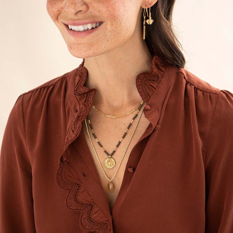 A Beautiful Story - Halsband Calm Citrin - Bild 4