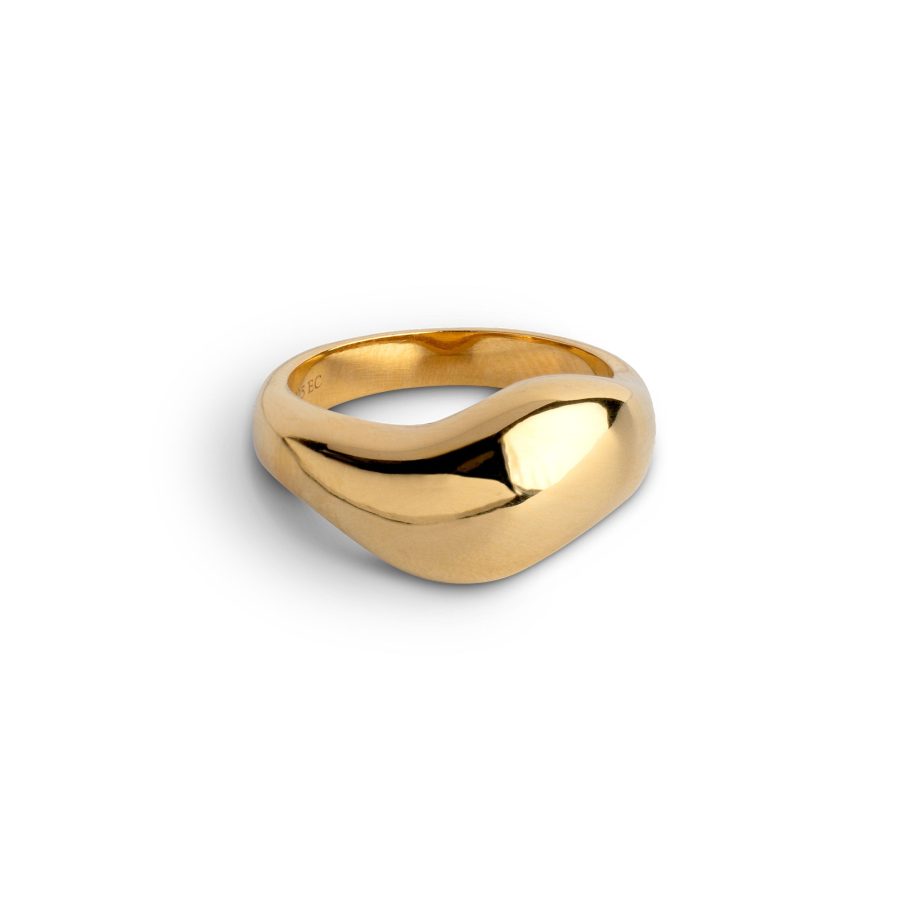 Enamel Copenhagen - Ring Agnete Large Guld