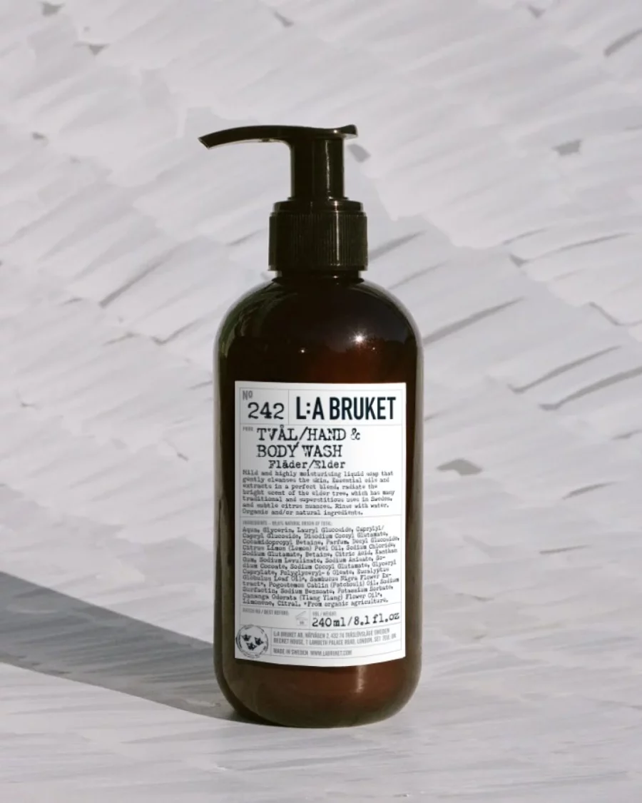L:A BRUKET - Flytande Tvål Fläder 240 ml