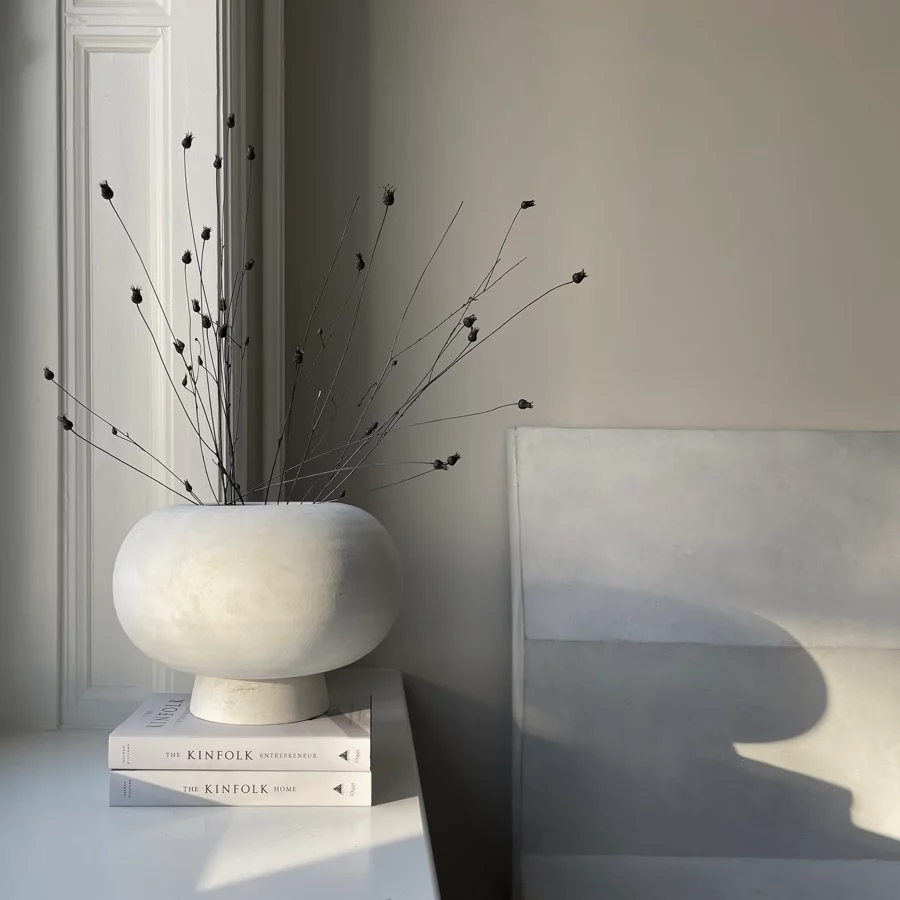 101 Cph - Kabin Vase Fat, Bone White - Bild 2