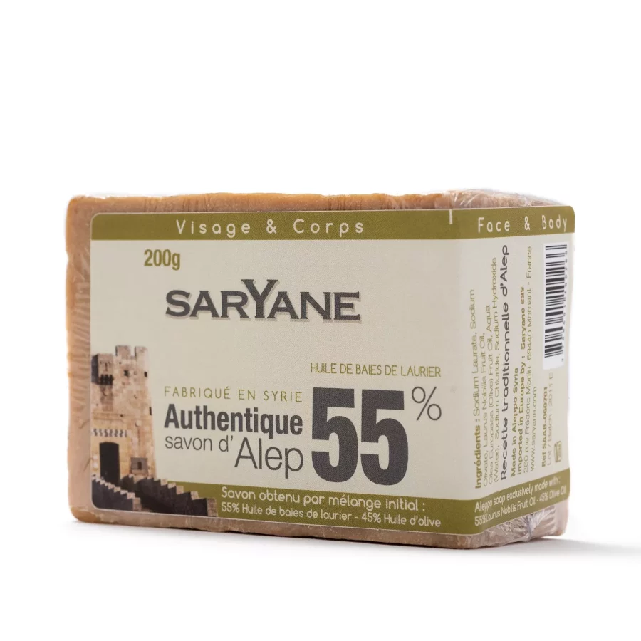 Saryane - Aleppotvål 55%