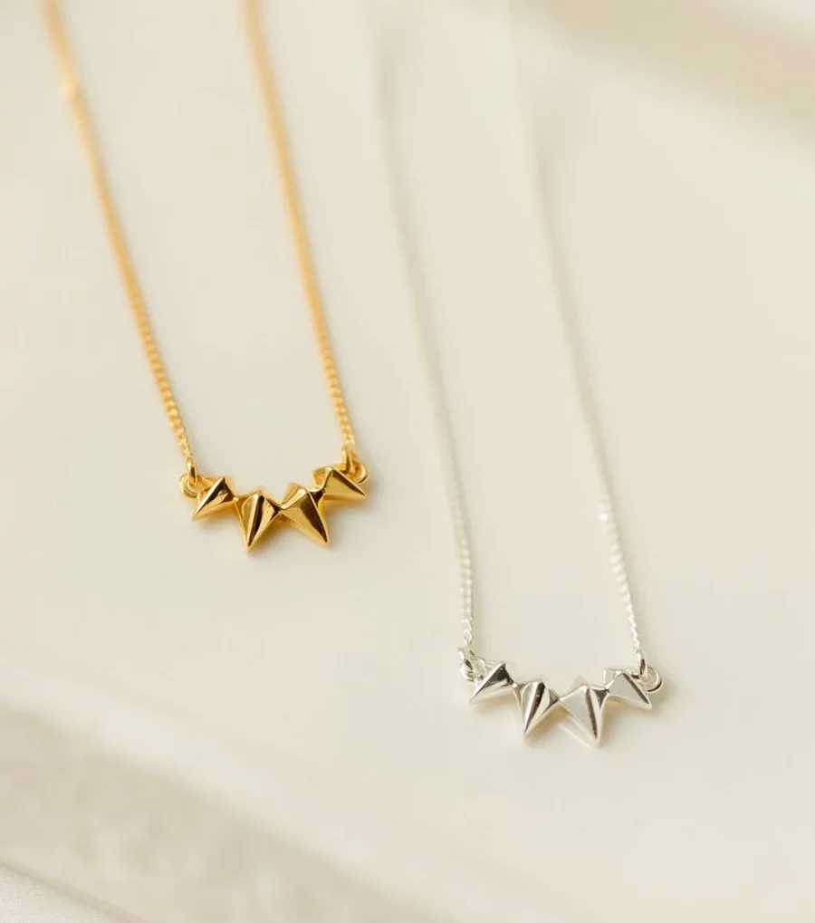 Syster P - Halsband Uma Spike Guld - Bild 2