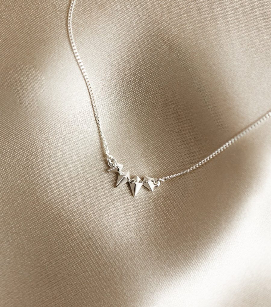 Syster P - Halsband Uma Spike Silver - Bild 2