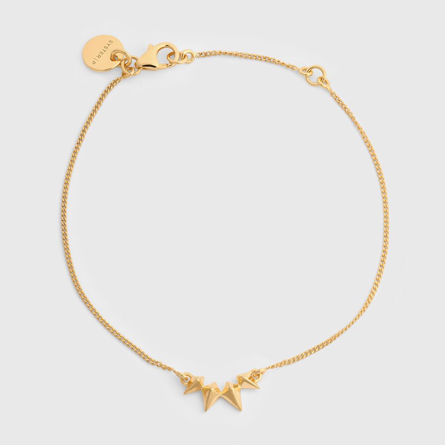 Syster P - Armband Uma Spike Guld