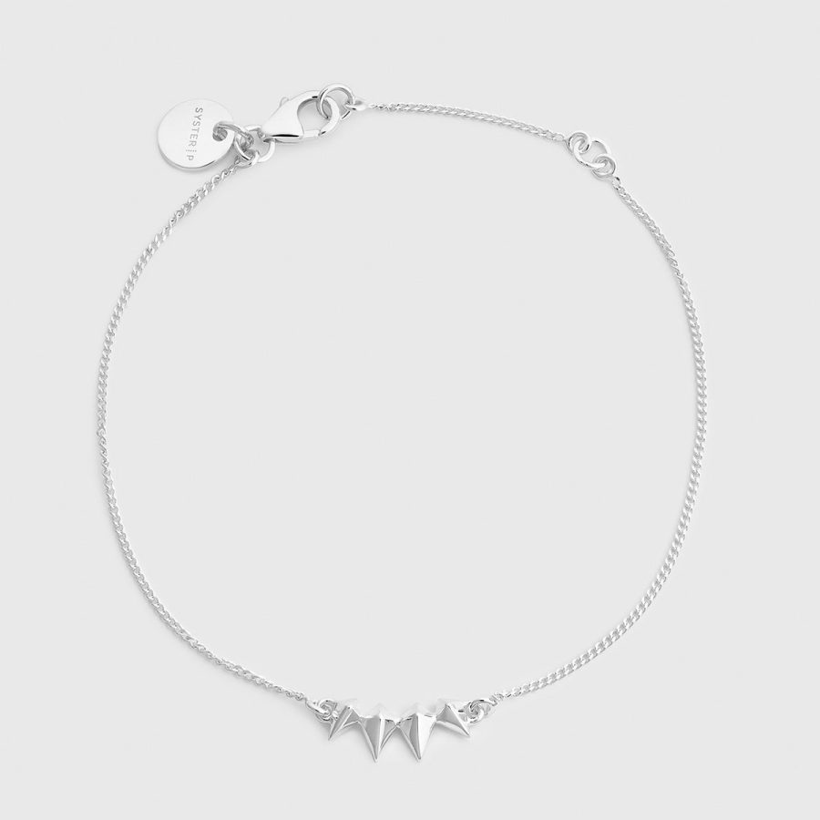 Syster P - Armband Uma Spike Silver