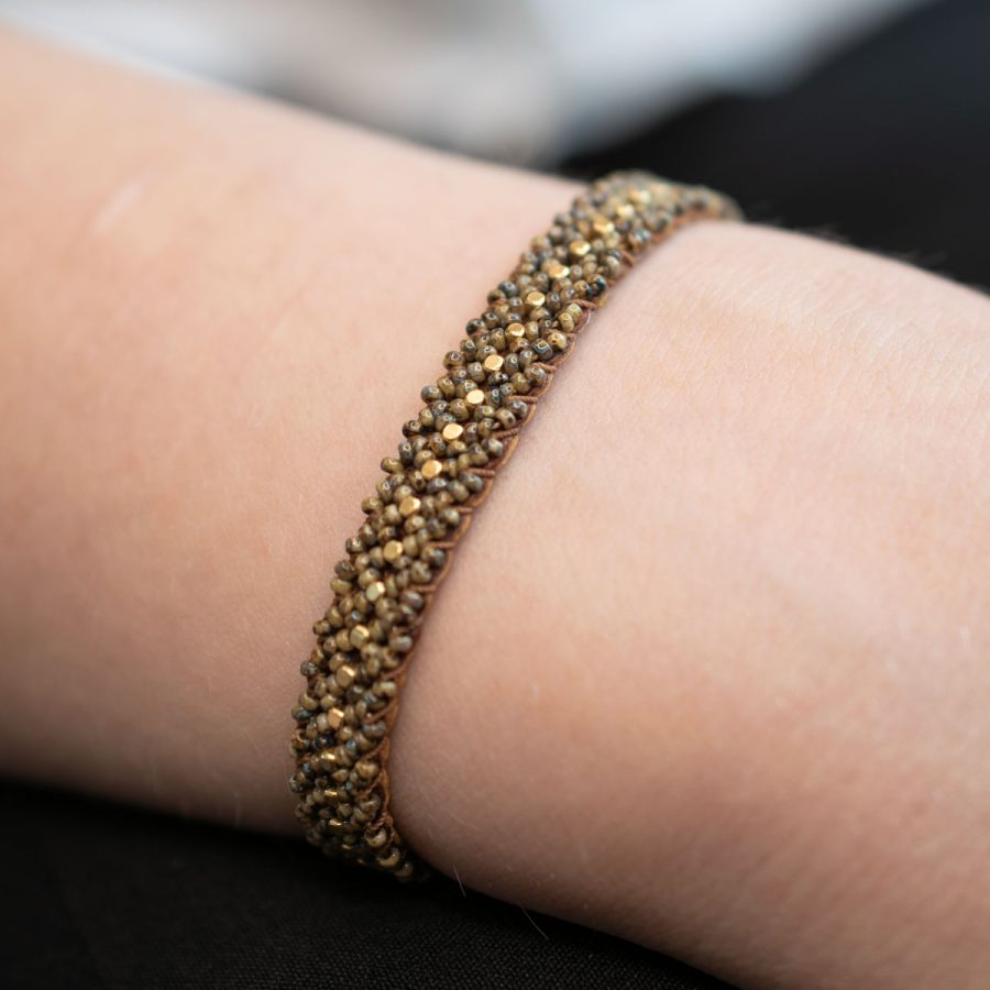 IBU Jewels - Armband Breeze Khaki