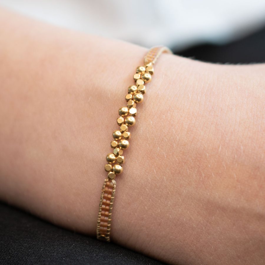 IBU Jewels - Armband Jill Bunch Caramel