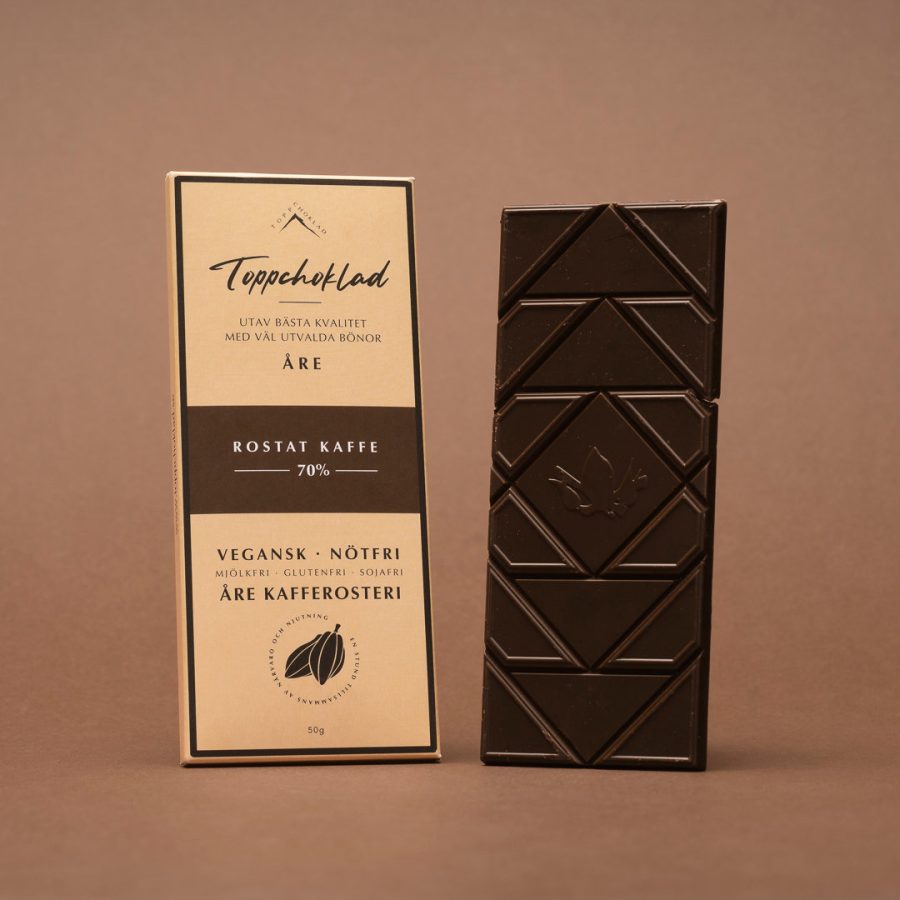 Toppchoklad - Chokladkaka Rostat Kaffe 70%
