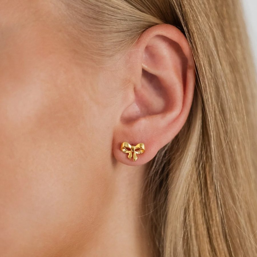 Syster P - Örhängen Rosie Mini Stud Guld - Bild 3