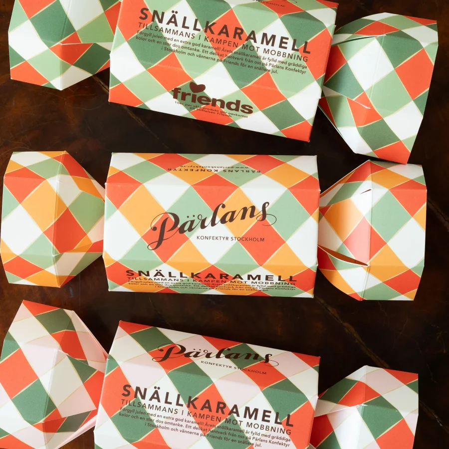 Pärlans - Snällkaramell 10 bitar 100g