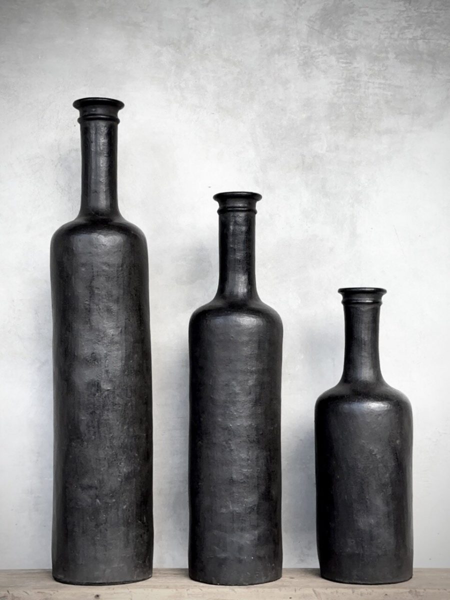 Noori Objects - Vas Botol Small Black Antique - Bild 2