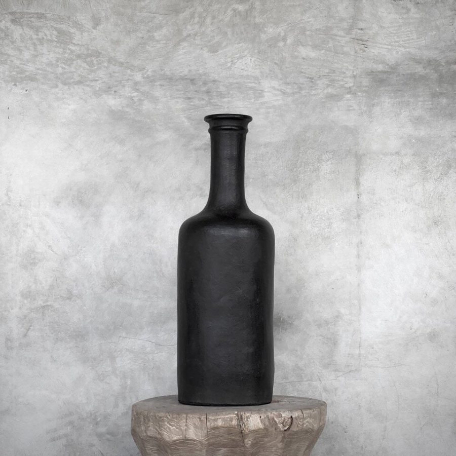 Noori Objects - Vas Botol Small Black Antique