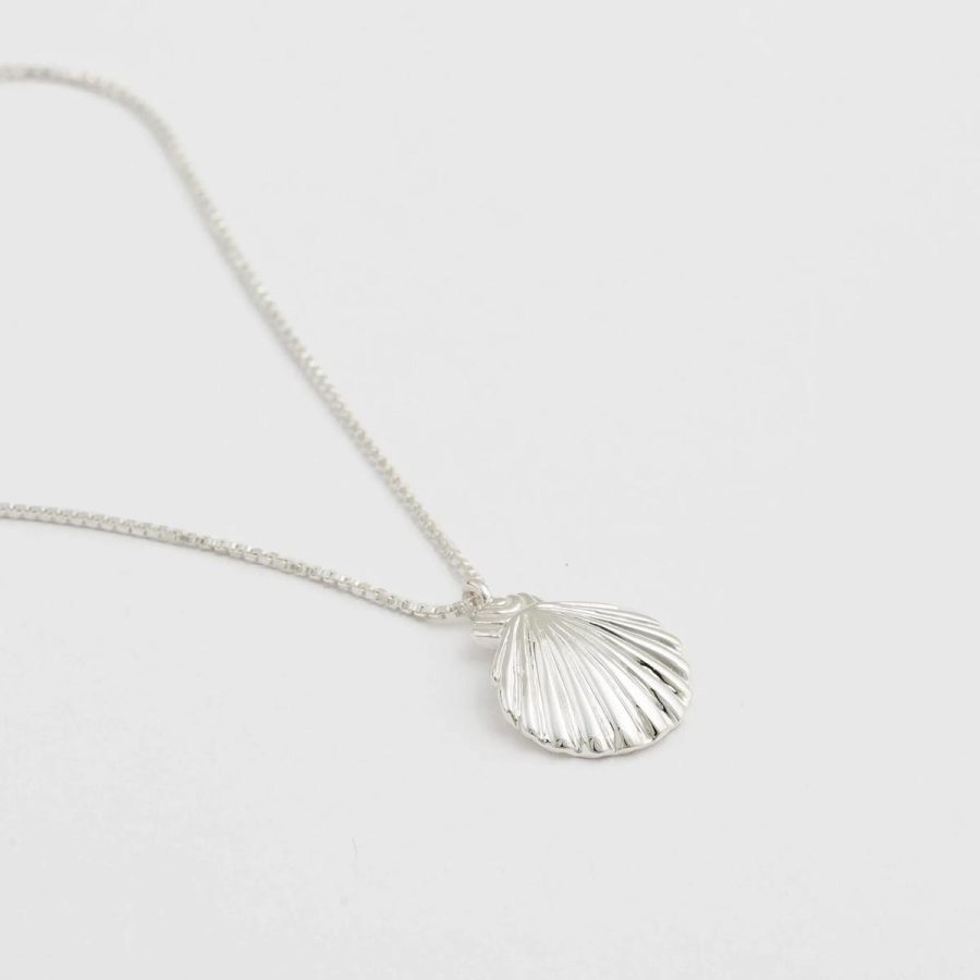 Syster P - Beaches Shell Halsband Silver - Bild 3