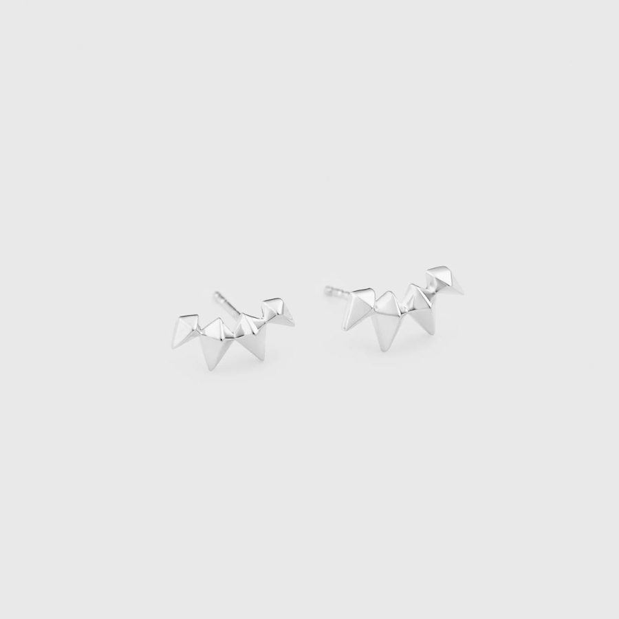 Syster P - Uma Climber Earrings Silver