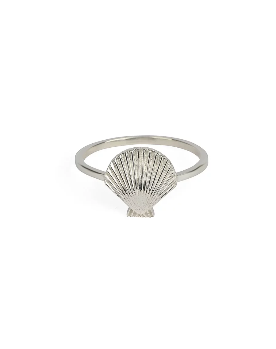 Syster P - Beaches Shell Ring Silver