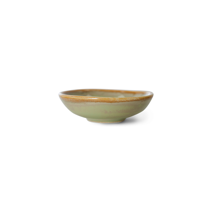 HK Living - Chef Ceramics Small Dish Moss green