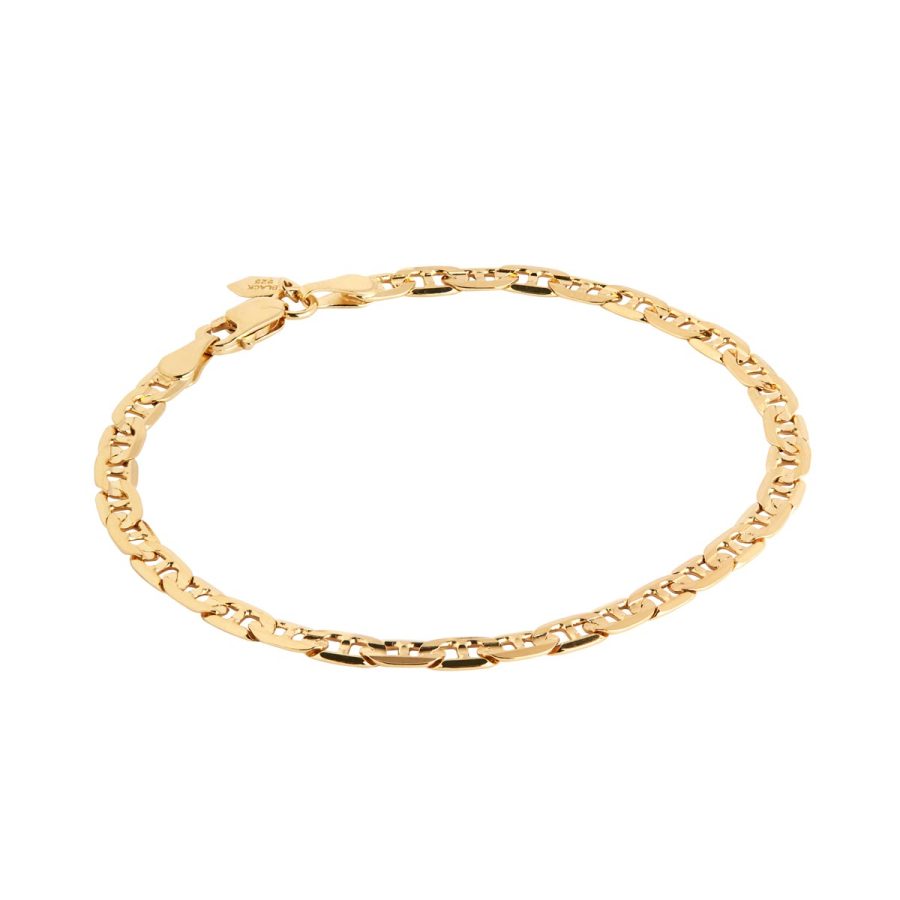 Maria Black - Carlo Bracelet Small Goldplated Silver