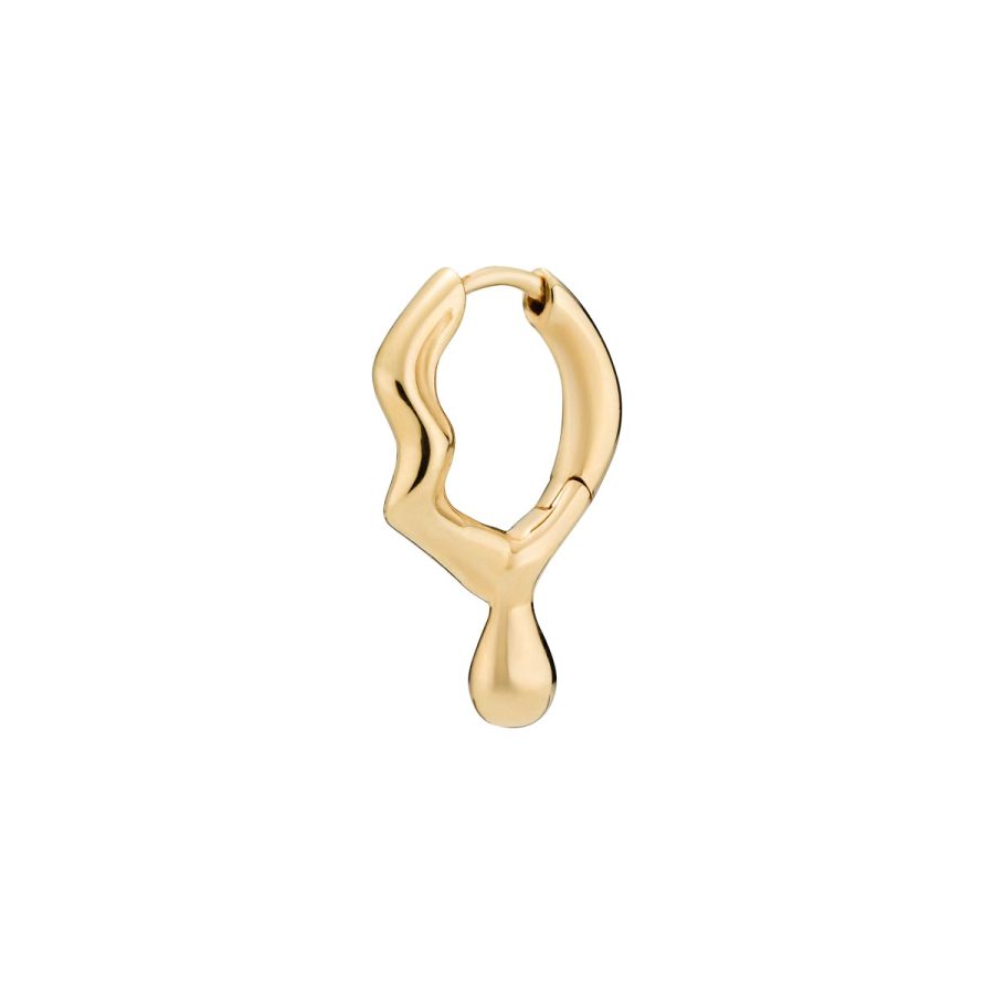 Maria Black - Mira Huggie Goldplated Silver