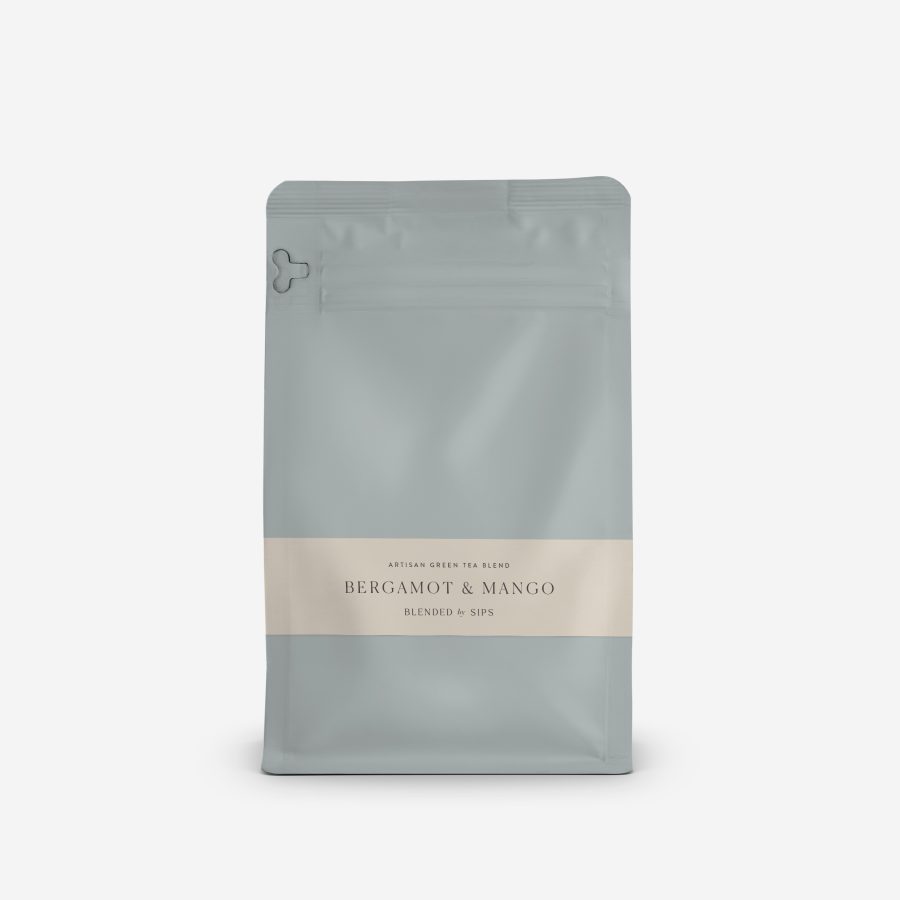 by Sips - Artisan Green Tea Blend Bergamot & Mango 60g