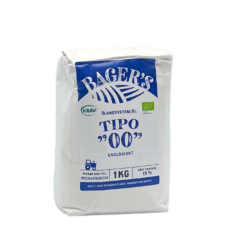 BAGERs - Ölandsvetemjöl TIPO 00 EKO 1 kg