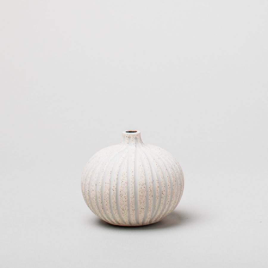 Lindform - Vas Bari Small Stone Stripe Grey Rough