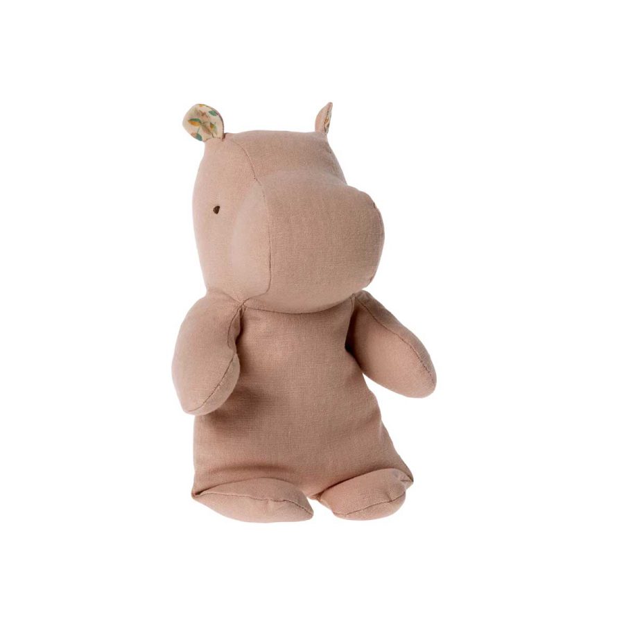 Maileg - Safari friends, Small hippo - Soft rose