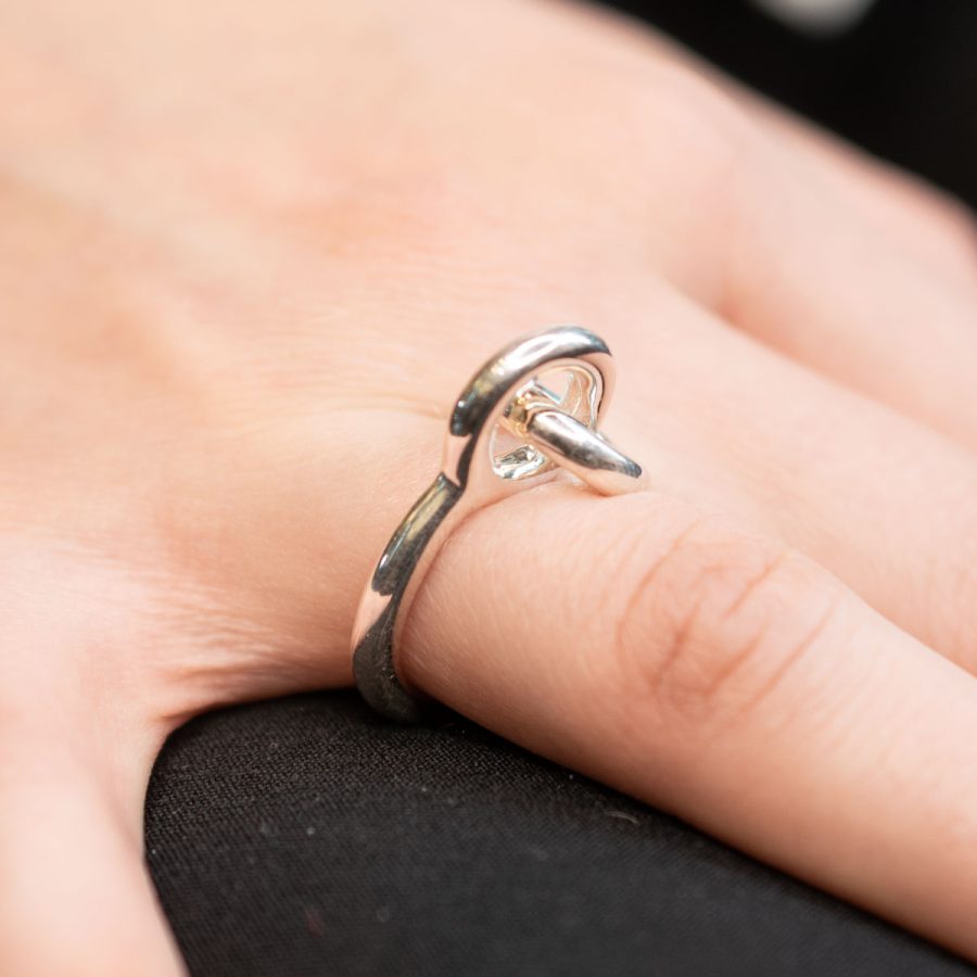 Annica Vallin - Twins Ring Silver