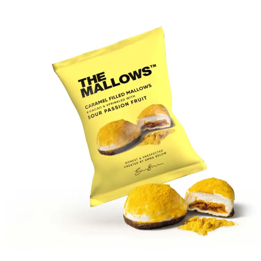 The Mallows - Caramel Filled Mallows, Sour Passion Fruit