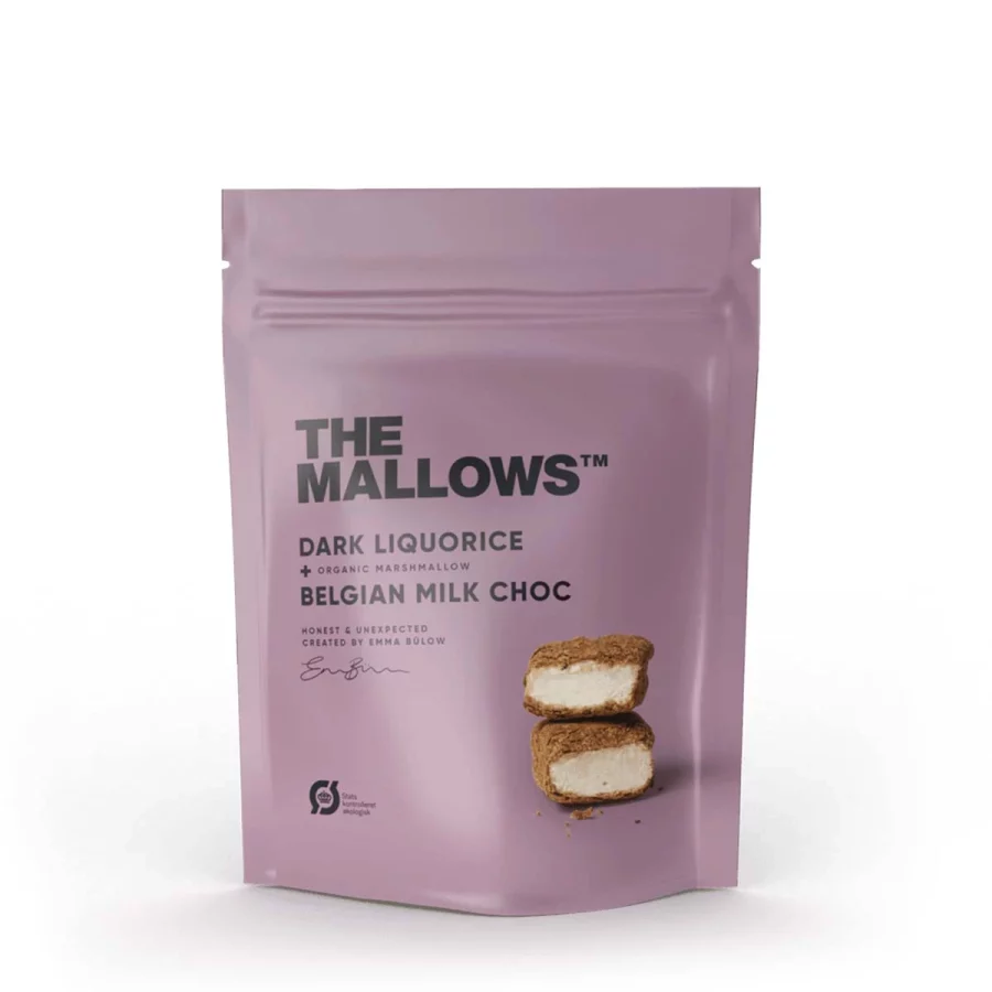 The Mallows - Dark Liquorice 90g