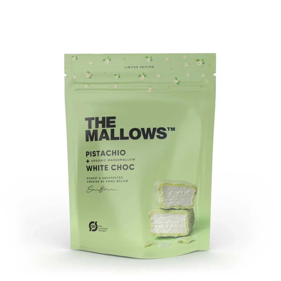 The Mallows - Pistachio White Choc 90g