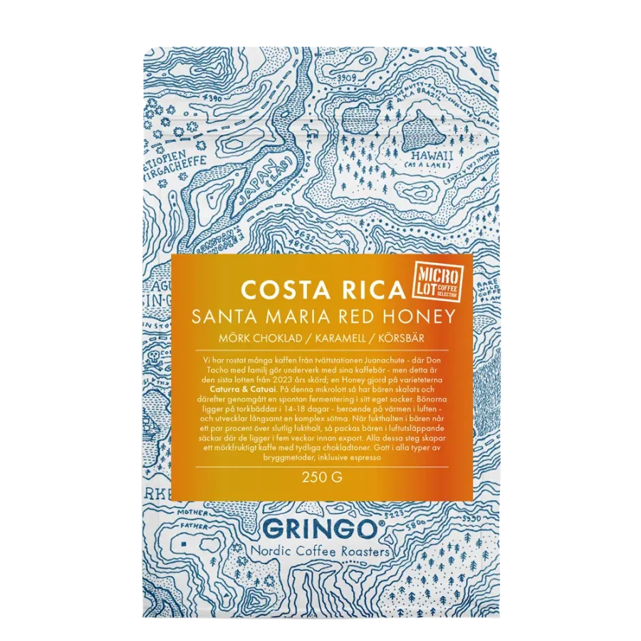 Gringo - Costa Rica Santa Maria Red Honey, 250g