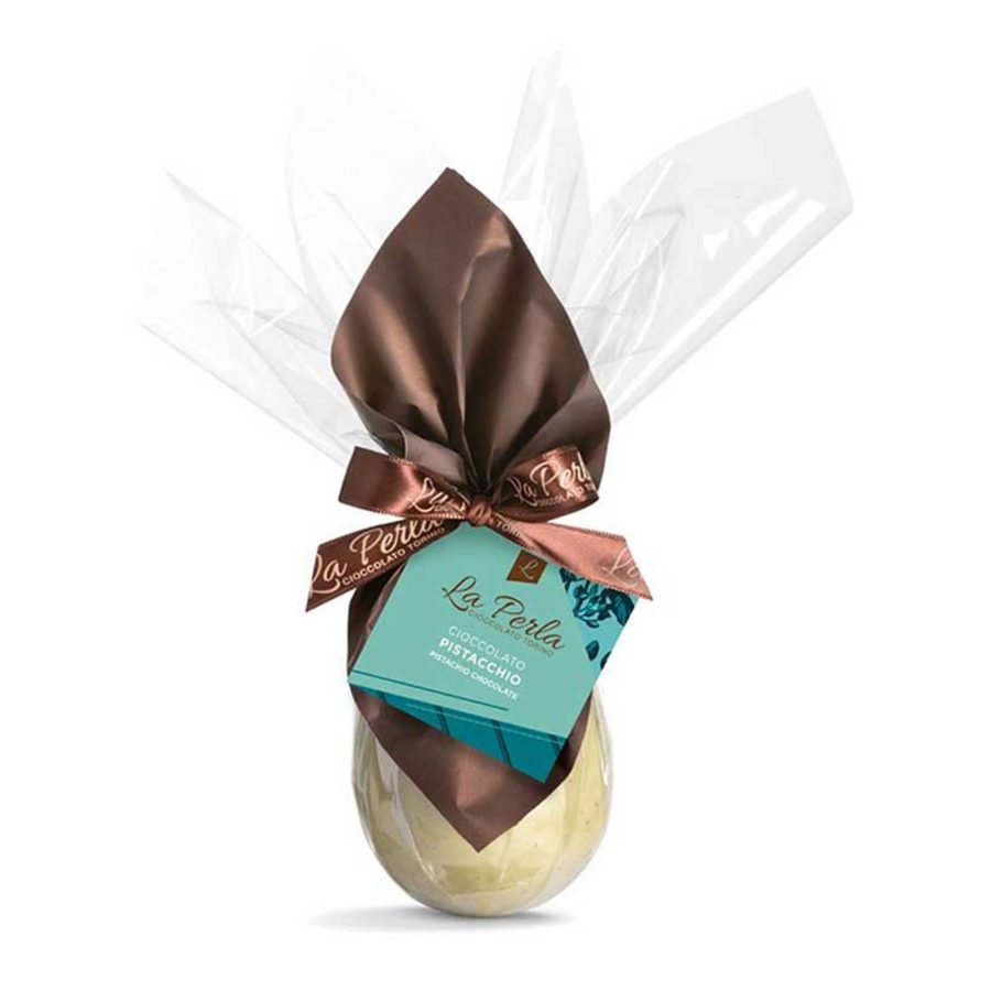 La Perla - Chokladägg Pistage & havssalt