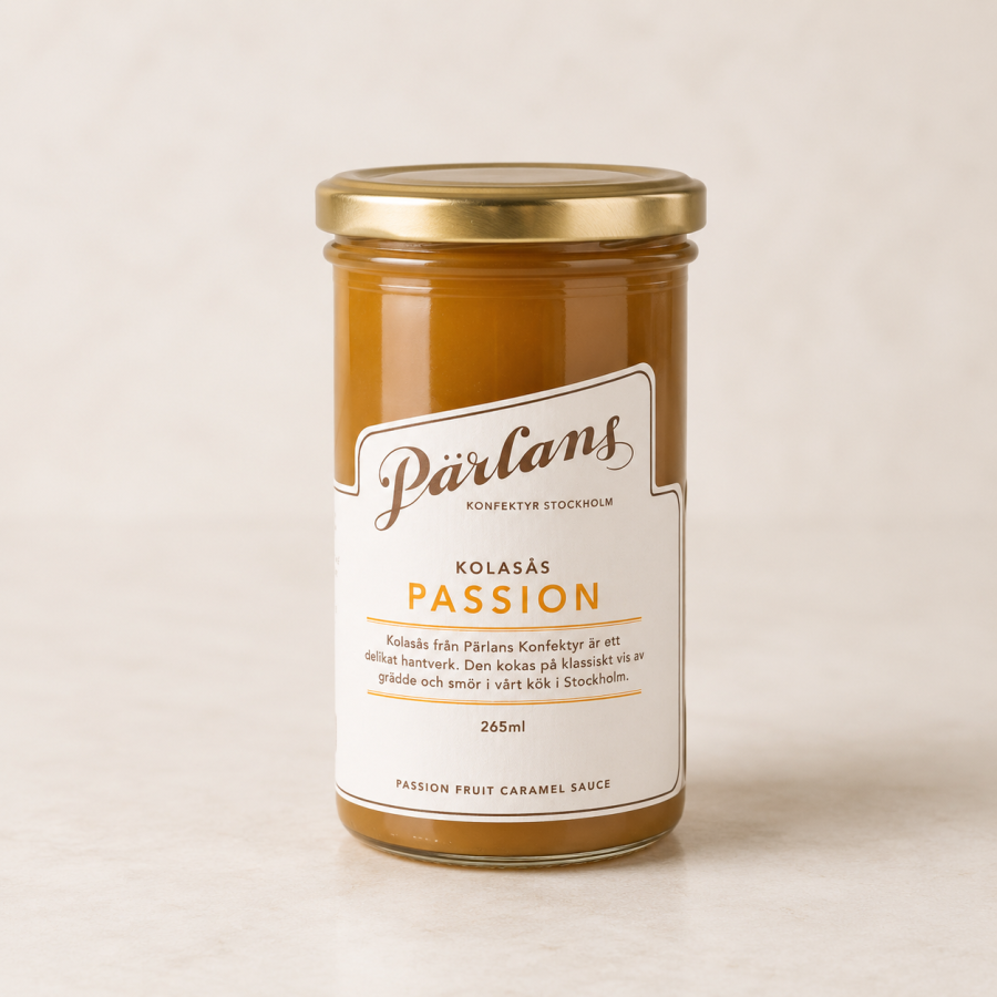 Pärlans - Kolasås Passion 300g