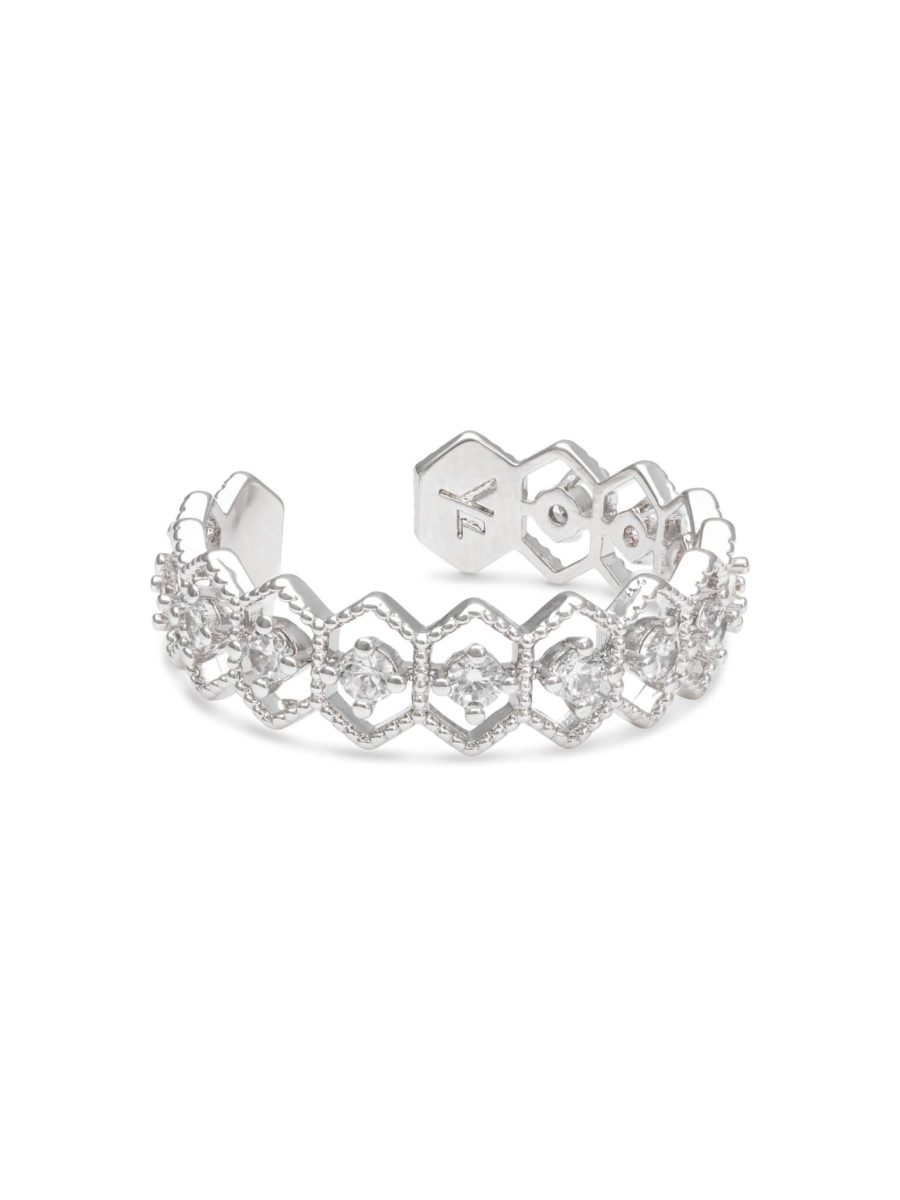 Ylva Li - Ring Nova Crystal Silver