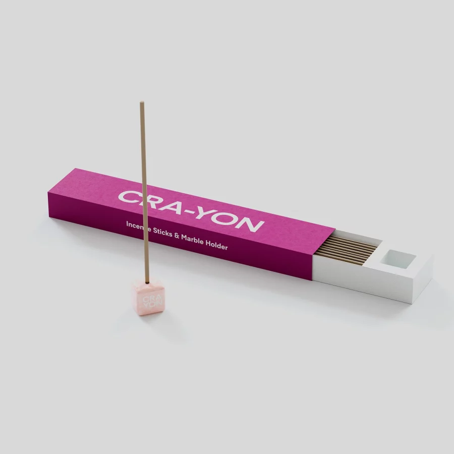 Cra-Yon - Rökelse Kit Pastel Pink
