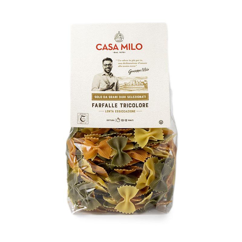 Casa Milo – Farfalle Tricolore 500g